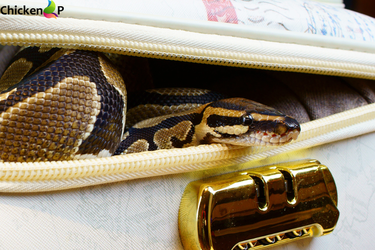 snake found in suitcase christchurch traveller