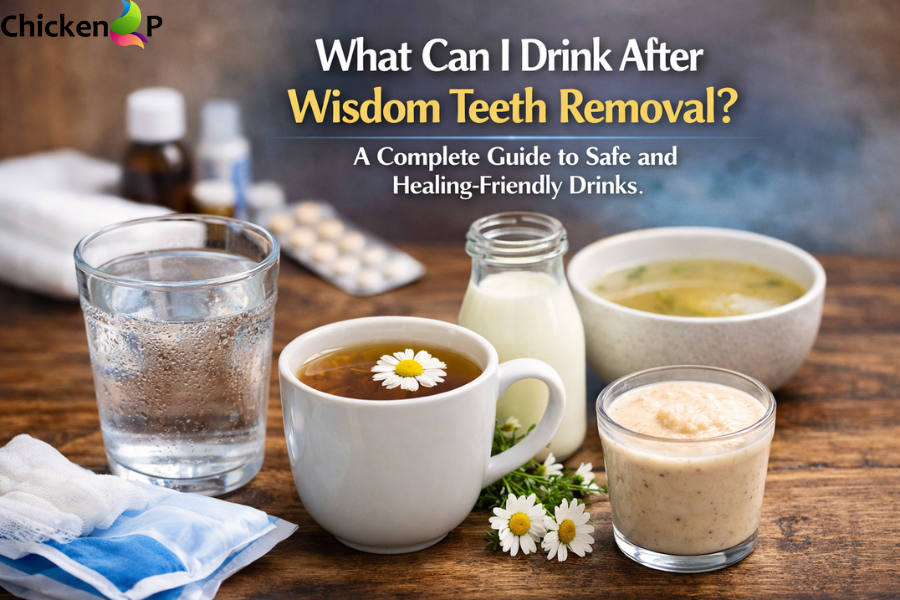 what can i drink after wisdom teeth removal