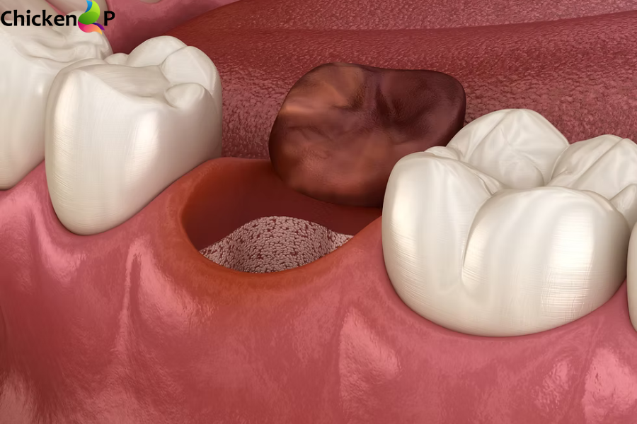 pictures of dry socket vs normal healing