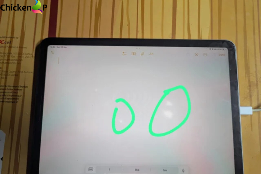 ipad air 3 bright spot
