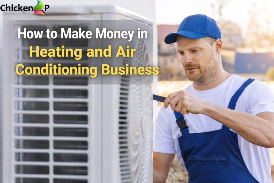 how to make money in heating and air conditioning business​