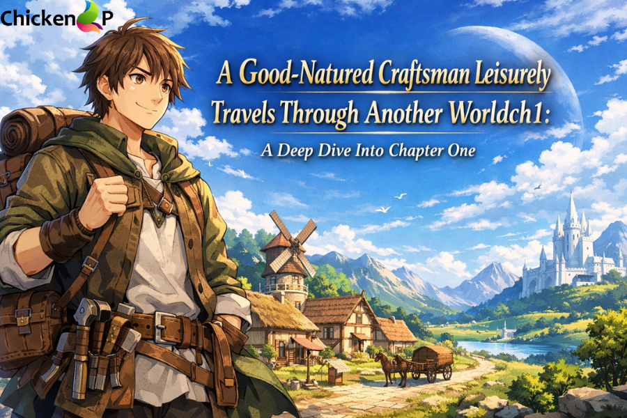 a good-natured craftsman leisurely travels through another worldch1