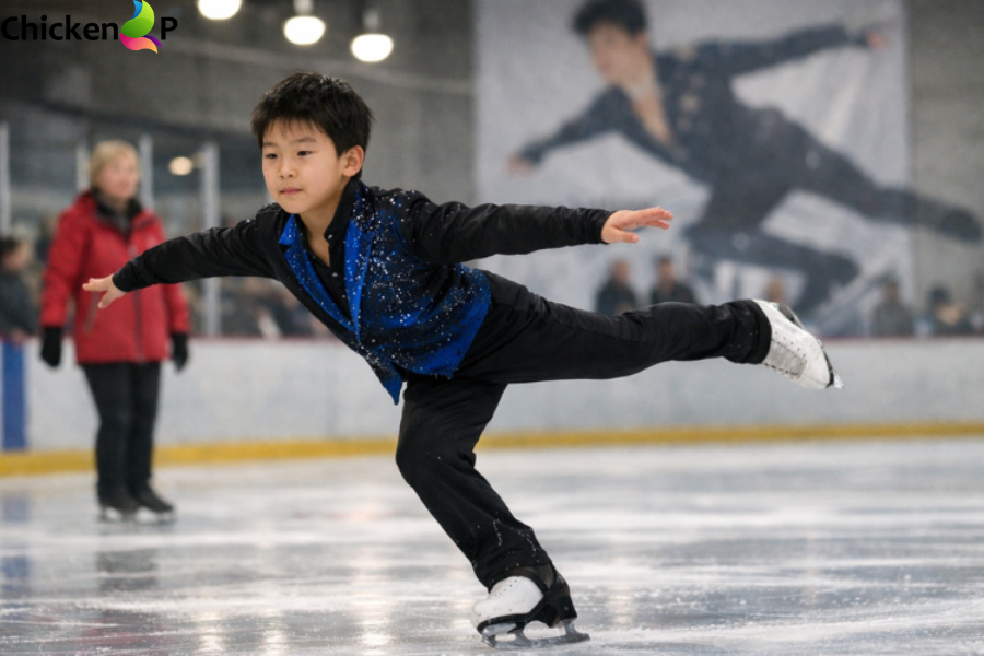 why does ksayim hsiung want to be an ice skater
