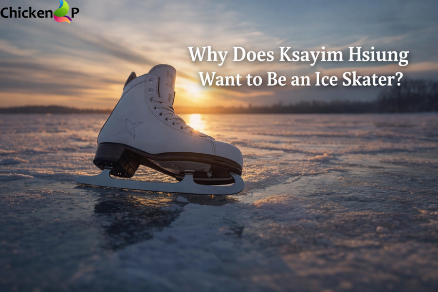 why does ksayim hsiung want to be an ice skater