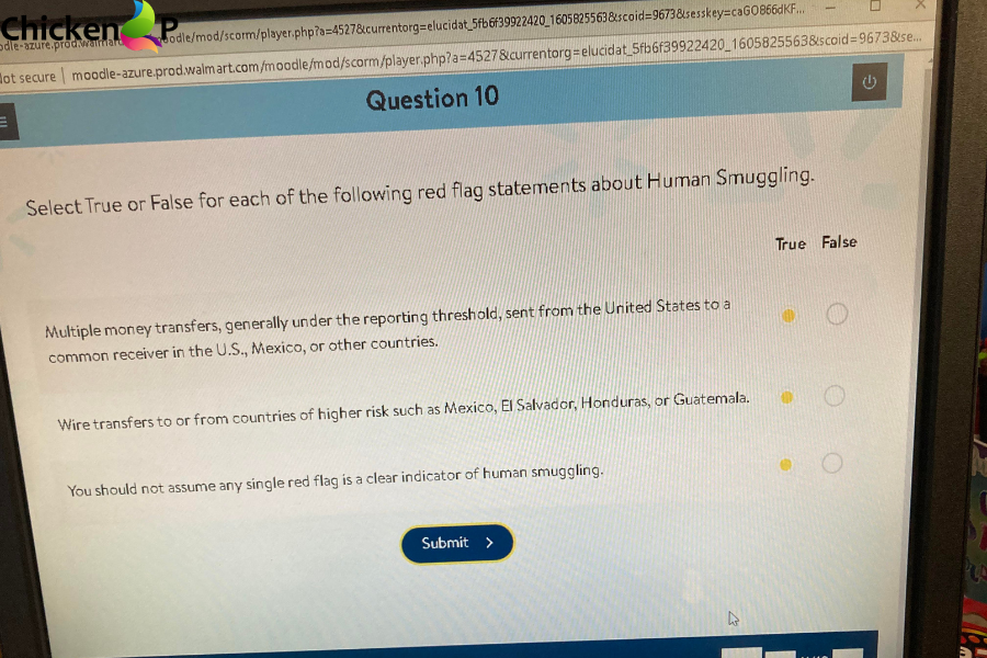 sam's club anti money laundering cbl answers