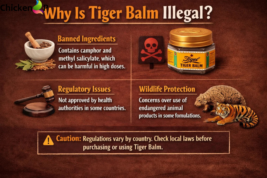 why is tiger balm illegal