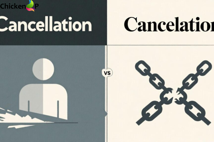 cancelation or cancellation
