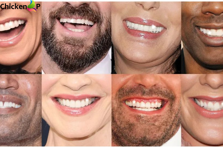 celebrity before and after dentures