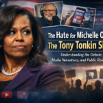 the hate for michelle obama the tony tonkin show