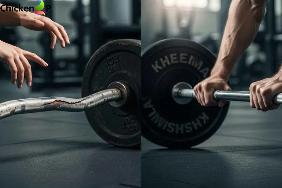 khema rushisvili weightlifting bar