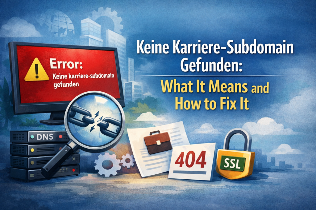 keine karriere-subdomain gefunden