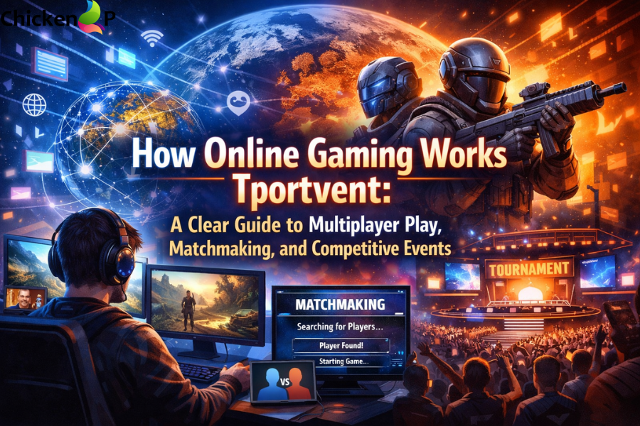 how online gaming works tportvent
