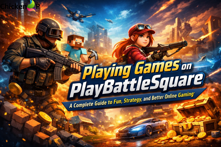 playing games on playbattlesquare