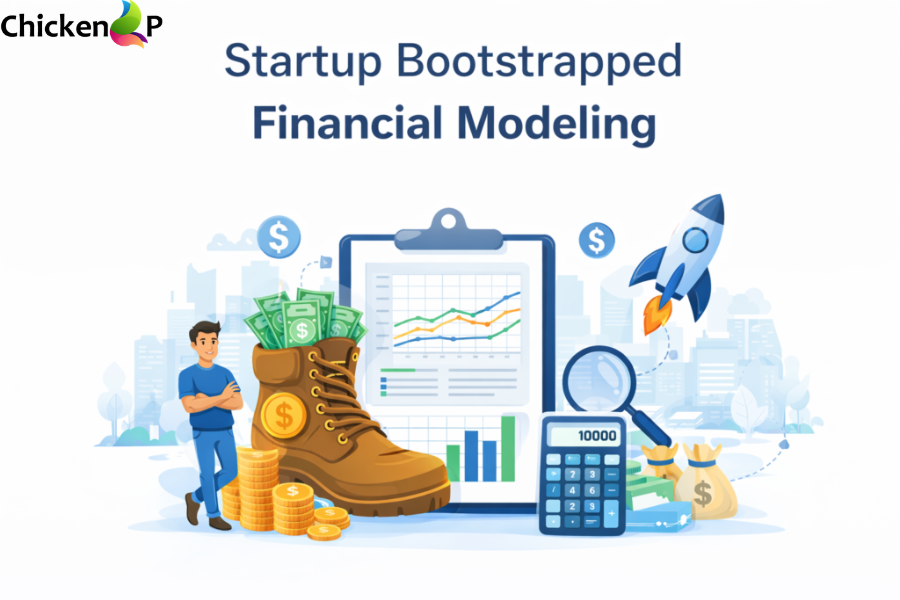 startup booted financial modeling