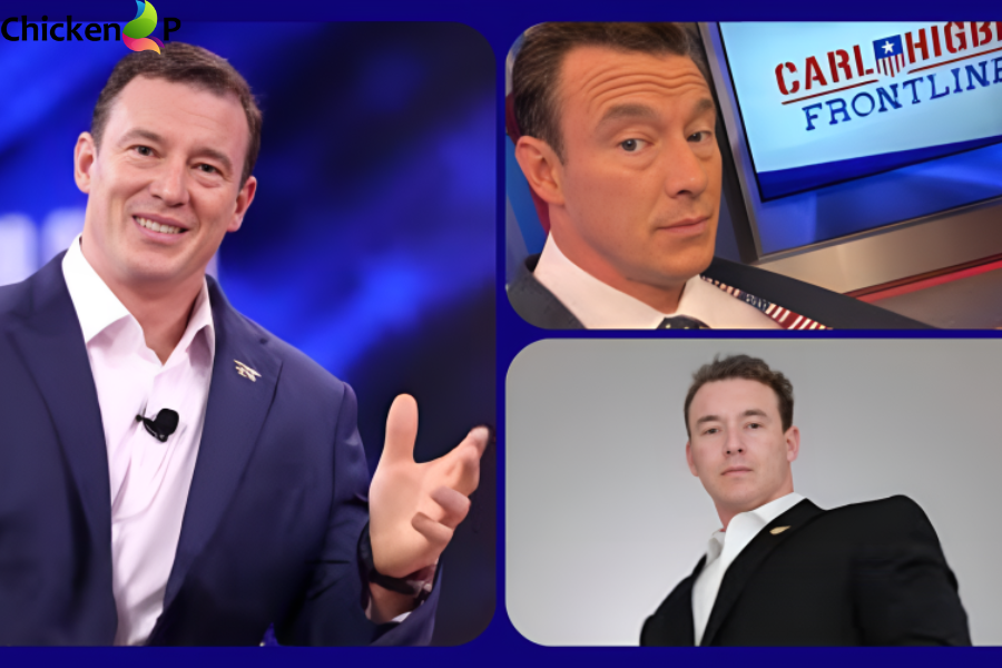 how many times has carl higbie been married
