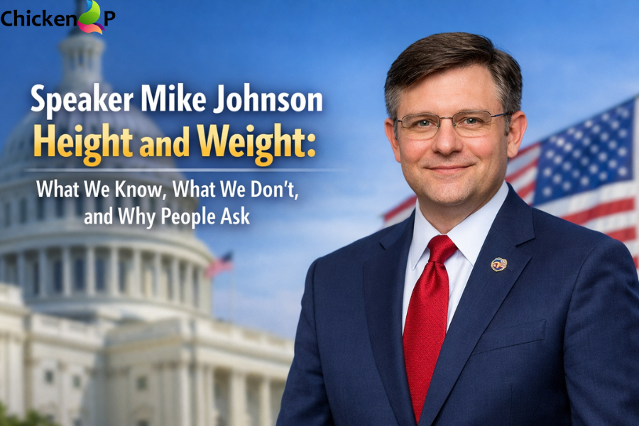 speaker mike johnson height and weight