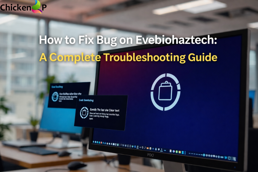 how to fix bug on evebiohaztech