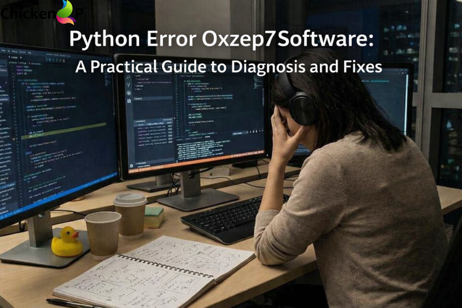 python error oxzep7 software