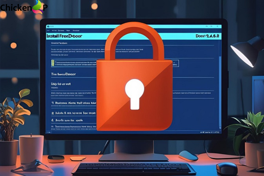 how to install freedoor2.4.6.8