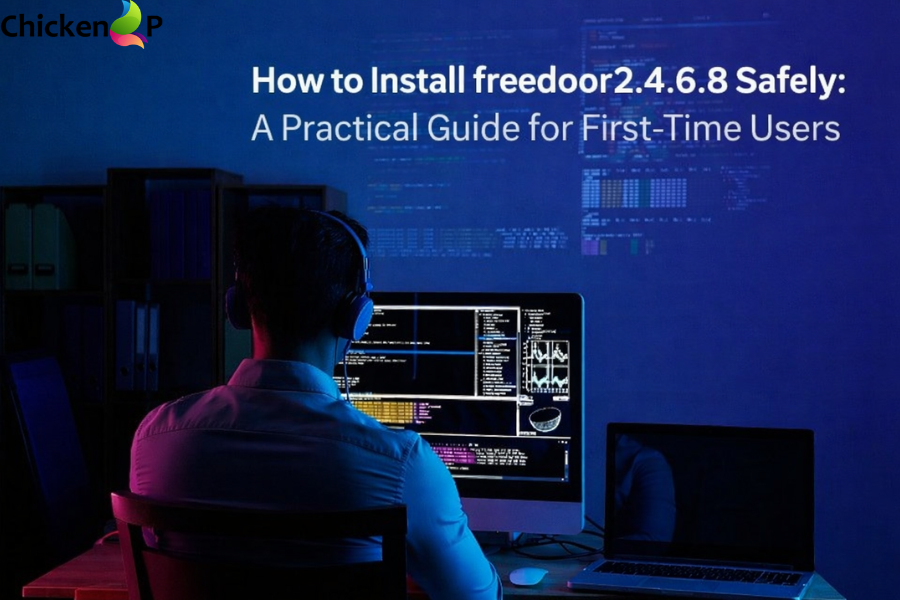 how to install freedoor2.4.6.8